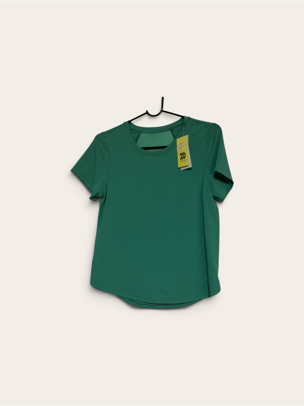 all in motion Emerald Green Short-Sleeve Crew Top
